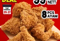 Promo CFC Payday Deal 8 Pcs Ayam Harga Hanya 99 Ribu