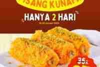 Promo Emados Menu Baru Piskun Pisang Kunafa 25 Ribu