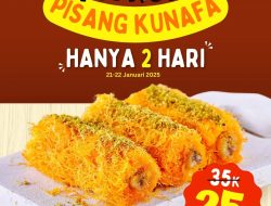 Promo Emados Menu Baru Piskun Pisang Kunafa 25 Ribu