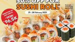 Promo Genki Sushi Payday Sushi Roll Diskon Hingga 50%