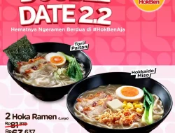 Promo Hokben Spesial 2.2 Beli 2 Hoka Ramen Hanya 31 Ribuan