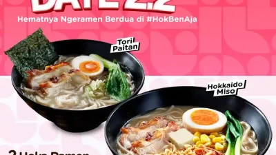 Promo Hokben Spesial 2.2 Beli 2 Hoka Ramen Hanya 31 Ribuan