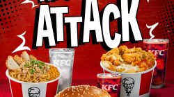 Promo KFC Attack Paket Menu Spesial Harga Hanya 13Ribu