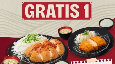 Promo Katsunyaka Harga Spesial Beli 1 Gratis 1