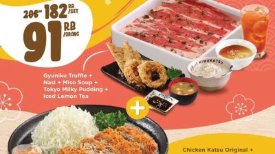 Promo Kimukatsu Hyutori Set Harga Spesial Hanya 91Ribu