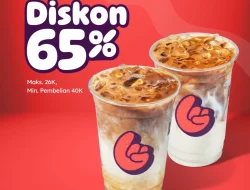 Promo Kopi Janji Jiwa Super Weekend Deals Diskon 65%