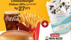 Promo McDonalds Mana Lagi Paket Cheeseburger Hanya 27 Ribu