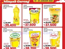 Promo Minyak Goreng Murah Indomaret 23 – 29 Januari 2025