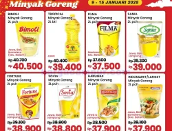 Promo Minyak Goreng Murah Indomaret 9 – 15 Januari 2025