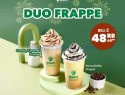 Promo Point Coffee Duo Frappe Beli 2 Cup Hanya 48Ribu