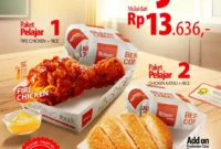 Promo Richeese Factory Paket Pelajar Harga Mulai 13 Ribu