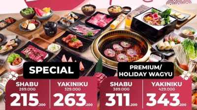 Promo Shaburi & Kintan Buffet Diskon 20% Spesial Valentine