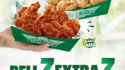Promo Wingstop Beli 7 Gratis 7 Pakai BCA