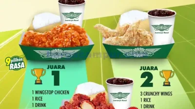 Promo Wingstop Hematnya Juara Harga Paket Hanya 24Ribu