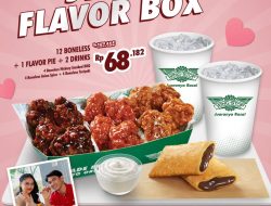 Promo Wingstop Terbaru Valentine SWEET FLAVOR BOX 68 Ribu