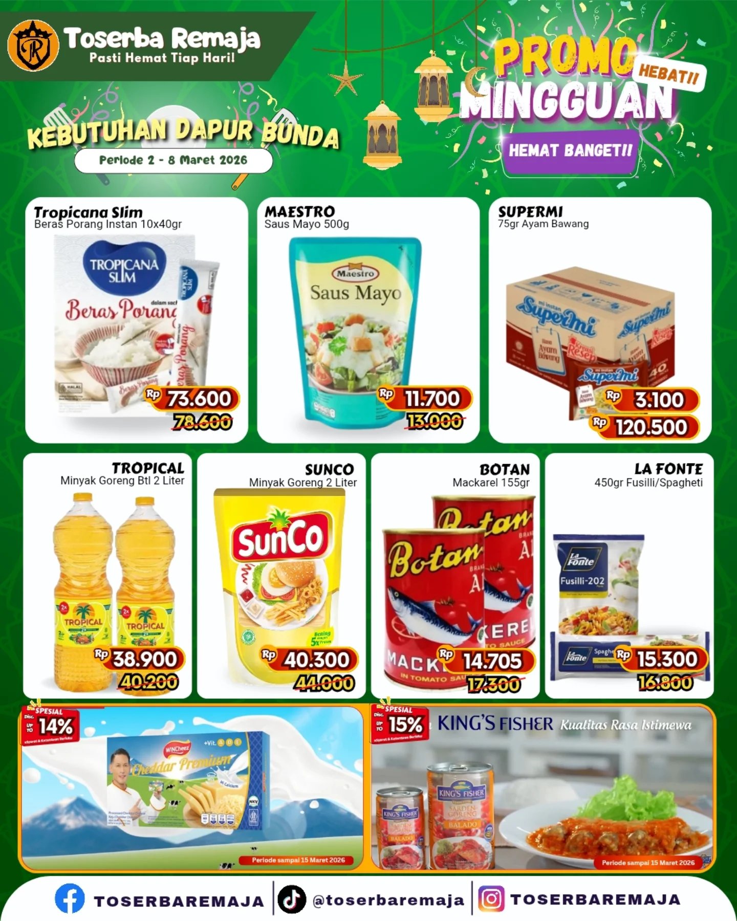 Katalog Promo Toko Remaja Toserba 2 - 8 Maret 2026 2 Katalog Promo Toko Remaja Toserba 2 8 Maret 2026 5