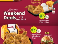 Promo AW Weekend Deals Terbaru 7 – 9 Maret 2025