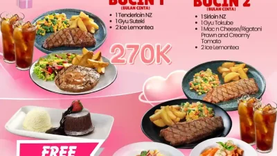 Promo Abuba Steak Spesial Valentine Paket Bucin Mulai 270 Ribu