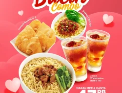 Promo Bakmi GM Spesial Valentine Paket Bucin Combo 47 Ribuan