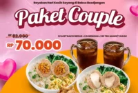 Promo Bakso Boedjangan Spesial Valentine Paket Couple 70 Ribu