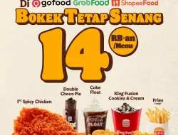 Promo Burger King Bokek Tetap Senang Harga Menu 14 Ribuan