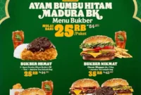 Promo Burger King Bukber Ayam Bumbu Hitam Madura 25 Ribu