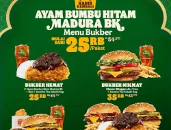 Promo Burger King Bukber Ayam Bumbu Hitam Madura 25 Ribu