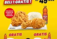 Promo CFC Hoki Awal Bulan Beli 1 Gratis 1 Harga 49 Ribuan (2)