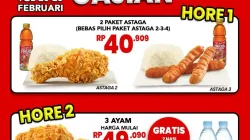 Promo CFC Spesial Hore Gajian Harga Paket Menu Mulai 40Ribu