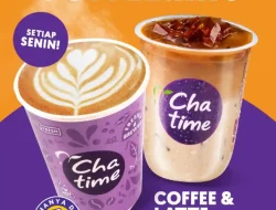 Promo Chatime Spesial Monday Coffeetime Hanya 15 Ribu