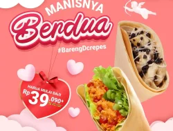 Promo Dcrepes Spesial Valentine Manisnya Berdua Hanya 39 Ribu