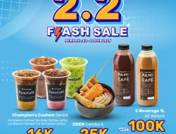 Promo FamilyMart Flash Sale 2.2 Harga Spesial Mulai 16 Ribu