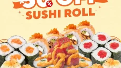 Promo Genki Sushi Harga Spesial Sushi Roll Diskon Hingga 50%