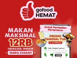 Promo Gofood Hemat Makan Enak Harga Maksimal Serba 12 Ribu