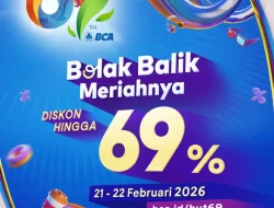Promo HUT BCA 69 Harga Diskon 69% Kuliner Hingga Elektronik