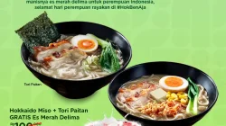 Promo Hokben International Woman Day Gratis Es Merah Delima