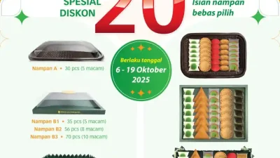 Promo Holland Bakery Spesial Paket Jajanan Pasar Diskon 20%