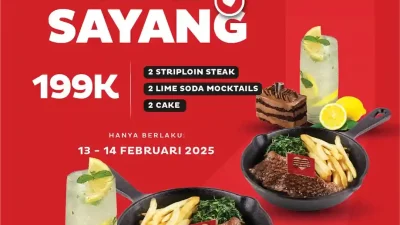 Promo Holycow Spesial Velentine Paket Sayang 199 Ribu