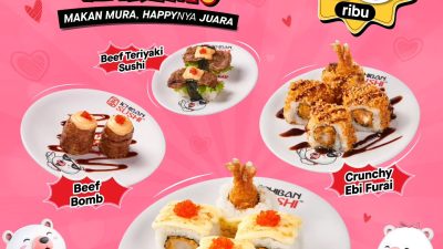 Promo Ichiban Sushi NIMURAKANkan Harimu Makan Mura Serba 15 Ribu