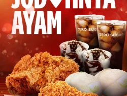 Promo KFC Paket Menu Jodohnya Ayam Harga Mulai 59 Ribu