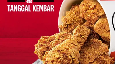Promo KFC Spesial 7.7 Beli 9Pcs Ayam hanya 100Ribu