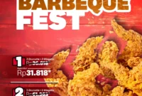 Promo KFC Winger Barbeque Fest Harga Paket Mulai 31 Ribu