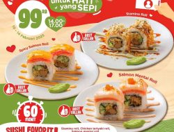 Promo Kimukatsu Ayce Makan Sushi Sepuasnya Hanya 99 Ribu