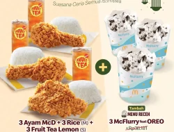 Promo McDonalds Harga Spesial Paket 3 Ayam 59 Ribu