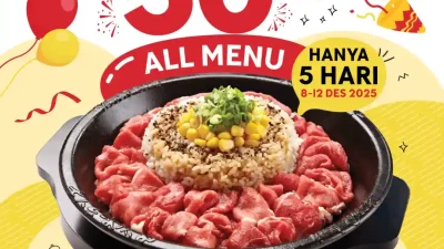 Promo Pepper Lunch Anniversary Ke 19 Diskon 50 All Menu