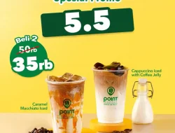 Promo Point Coffee Spesial 5.5 Beli 2 Hanya 35 Ribu