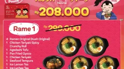 Promo Ramen 1 Spesial Valentine Paket Rame-Rame 208 Ribu