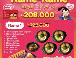 Promo Ramen 1 Spesial Valentine Paket Rame-Rame 208 Ribu