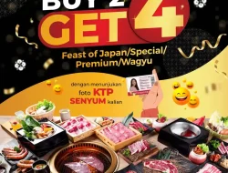 Promo Shaburi & Kintan Buffet Beli 2 Dapat 4 Menu