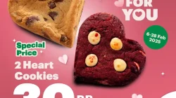 Promo Subway Spesial Valentine 2 Heart Cookies Hanya 30 Ribu